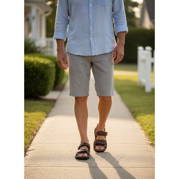 Naot Lappland Sandal Mens 9‎ 9.5 EU 42 Buffalo Leather Adjustable Straps main image 12